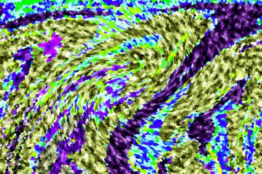 Mozaik şebeke ve kolaj çerçevesi pastel renklerde. Şablon, yaratıcı tema. vektör