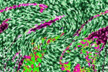 Mozaik şebeke ve kolaj çerçevesi pastel renklerde. Şablon, yaratıcı tema. vektör