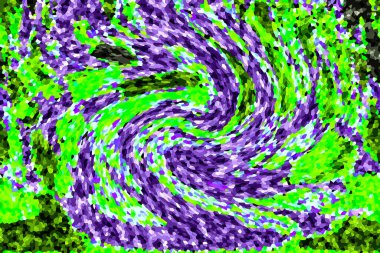 Mozaik şebeke ve kolaj çerçevesi pastel renklerde. Şablon, yaratıcı tema. vektör