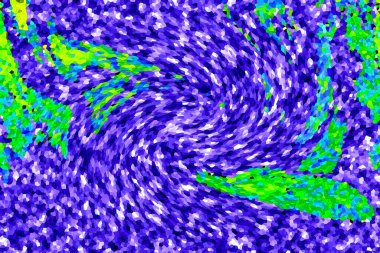 Mozaik şebeke ve kolaj çerçevesi pastel renklerde. Şablon, yaratıcı tema. vektör