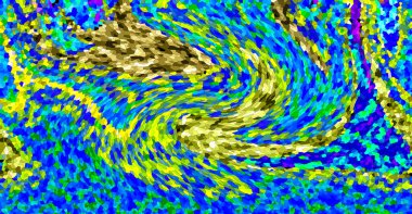 Mozaik şebeke ve kolaj çerçevesi pastel renklerde. Şablon, yaratıcı tema. vektör