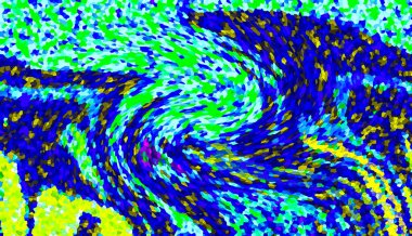 Mozaik şebeke ve kolaj çerçevesi pastel renklerde. Şablon, yaratıcı tema. vektör