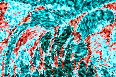 Mozaik şebeke ve kolaj çerçevesi pastel renklerde. Şablon, yaratıcı tema. vektör