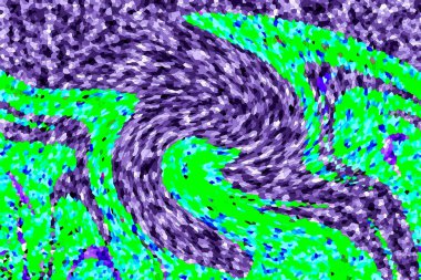 Mozaik şebeke ve kolaj çerçevesi pastel renklerde. Şablon, yaratıcı tema. vektör