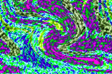 Mozaik şebeke ve kolaj çerçevesi pastel renklerde. Şablon, yaratıcı tema. vektör