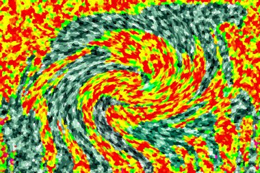 Mozaik şebeke ve kolaj çerçevesi pastel renklerde. Şablon, yaratıcı tema. vektör