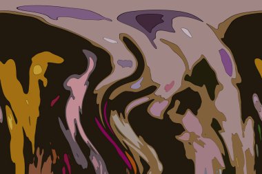 Hayattaki yaratıcı çizimler. Tasarımcılar için renkli ve güzel arkaplan modelleri.