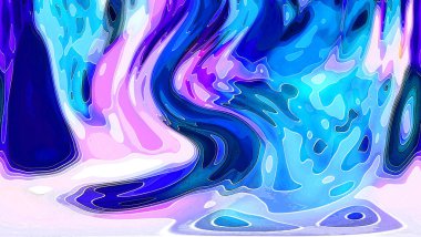 Hayattaki yaratıcı çizimler. Tasarımcılar için renkli ve güzel arkaplan modelleri.