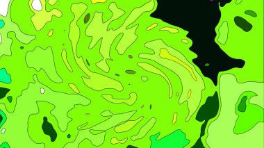 Hayattaki yaratıcı çizimler. Tasarımcılar için renkli ve güzel arkaplan modelleri.