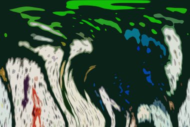 Modern tasarım çizimi. Çizgi ve renk bloğu geometrik şekiller. Pop sanat