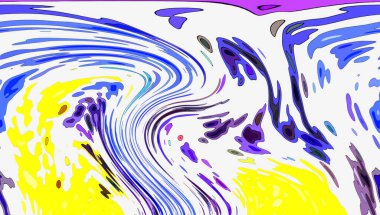 Modern tasarım çizimi. Çizgi ve renk bloğu geometrik şekiller. Pop sanat