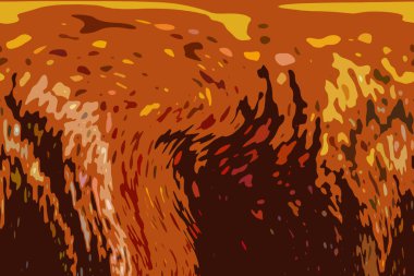 Modern tasarım çizimi. Çizgi ve renk bloğu geometrik şekiller. Pop sanat