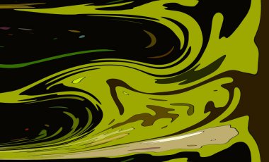 Modern tasarım çizimi. Çizgi ve renk bloğu geometrik şekiller. Pop sanat