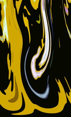 Modern tasarım çizimi. Çizgi ve renk bloğu geometrik şekiller. Pop sanat