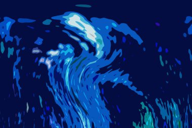 Modern tasarım çizimi. Çizgi ve renk bloğu geometrik şekiller. Pop sanat