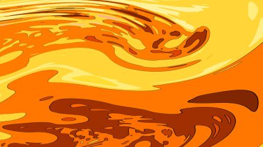 Modern tasarım çizimi. Çizgi ve renk bloğu geometrik şekiller. Pop sanat