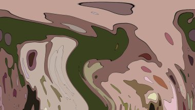 Modern tasarım çizimi. Çizgi ve renk bloğu geometrik şekiller. Pop sanat