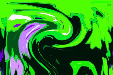 Modern tasarım çizimi. Çizgi ve renk bloğu geometrik şekiller. Pop sanat