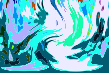 Modern tasarım çizimi. Çizgi ve renk bloğu geometrik şekiller. Pop sanat