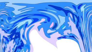 Modern tasarım çizimi. Çizgi ve renk bloğu geometrik şekiller. Pop sanat