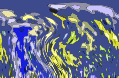 Modern tasarım çizimi. Çizgi ve renk bloğu geometrik şekiller. Pop sanat