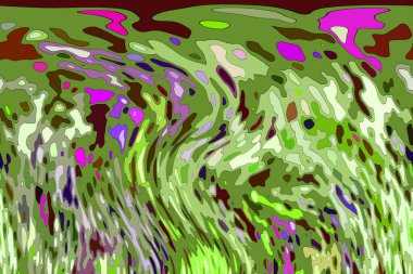 Modern tasarım çizimi. Çizgi ve renk bloğu geometrik şekiller. Pop sanat