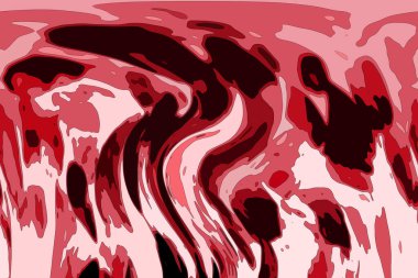 Modern tasarım çizimi. Çizgi ve renk bloğu geometrik şekiller. Pop sanat