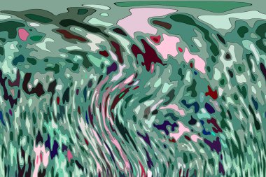 Modern tasarım çizimi. Çizgi ve renk bloğu geometrik şekiller. Pop sanat