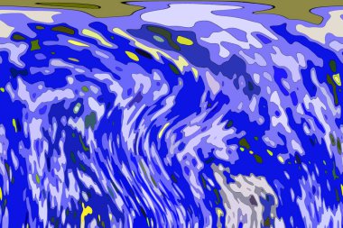 Modern tasarım çizimi. Çizgi ve renk bloğu geometrik şekiller. Pop sanat