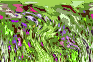 Modern tasarım çizimi. Çizgi ve renk bloğu geometrik şekiller. Pop sanat