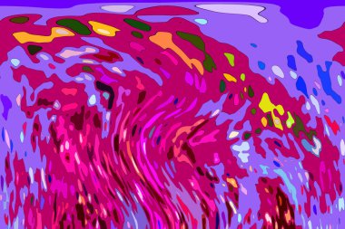 Modern tasarım çizimi. Çizgi ve renk bloğu geometrik şekiller. Pop sanat