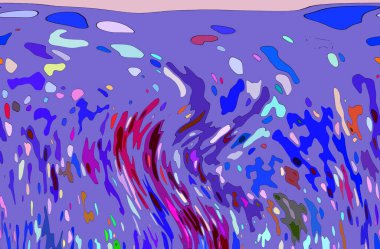 Modern tasarım çizimi. Çizgi ve renk bloğu geometrik şekiller. Pop sanat