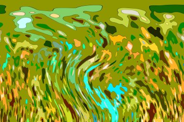 Modern tasarım çizimi. Çizgi ve renk bloğu geometrik şekiller. Pop sanat