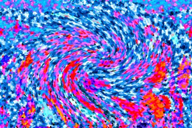 Modern tasarım çizimi. Çizgi ve renk bloğu geometrik şekiller. Pop sanat