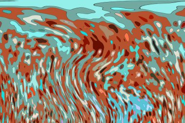 Modern tasarım çizimi. Çizgi ve renk bloğu geometrik şekiller. Pop sanat