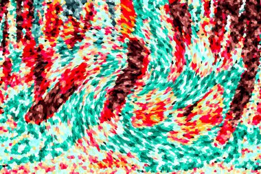 Modern tasarım çizimi. Çizgi ve renk bloğu geometrik şekiller. Pop sanat