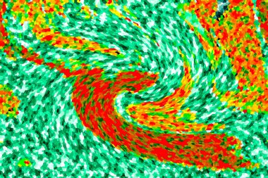 Modern tasarım çizimi. Çizgi ve renk bloğu geometrik şekiller. Pop sanat