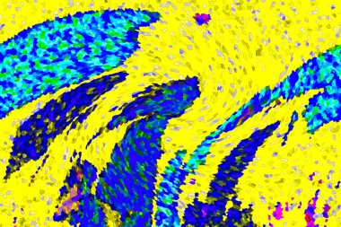 Modern tasarım çizimi. Çizgi ve renk bloğu geometrik şekiller. Pop sanat