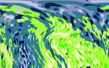 Modern tasarım çizimi. Çizgi ve renk bloğu geometrik şekiller. Pop sanat