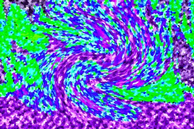 Modern tasarım çizimi. Çizgi ve renk bloğu geometrik şekiller. Pop sanat