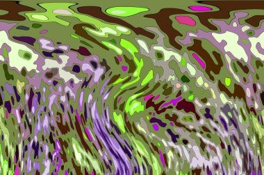 Modern tasarım çizimi. Çizgi ve renk bloğu geometrik şekiller. Pop sanat