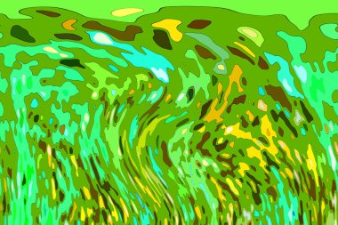 Modern tasarım çizimi. Çizgi ve renk bloğu geometrik şekiller. Pop sanat