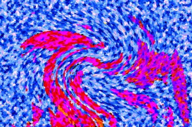 Modern tasarım çizimi. Çizgi ve renk bloğu geometrik şekiller. Pop sanat