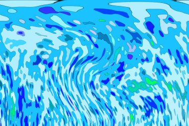 Modern tasarım çizimi. Çizgi ve renk bloğu geometrik şekiller. Pop sanat