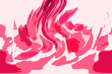 Modern tasarım çizimi. Çizgi ve renk bloğu geometrik şekiller. Pop sanat