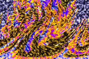 Modern tasarım çizimi. Çizgi ve renk bloğu geometrik şekiller. Pop sanat