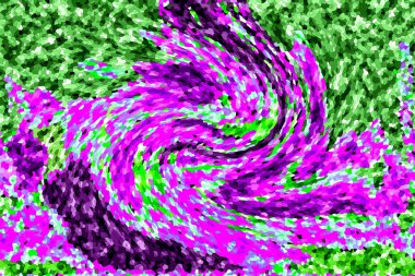 Modern tasarım çizimi. Çizgi ve renk bloğu geometrik şekiller. Pop sanat