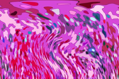 Modern tasarım çizimi. Çizgi ve renk bloğu geometrik şekiller. Pop sanat