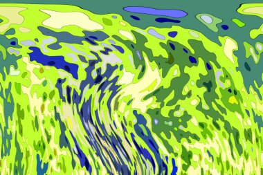 Modern tasarım çizimi. Çizgi ve renk bloğu geometrik şekiller. Pop sanat