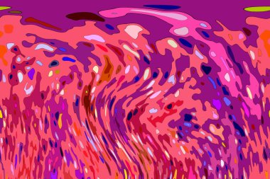 Modern tasarım çizimi. Çizgi ve renk bloğu geometrik şekiller. Pop sanat